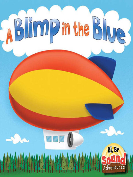 Libby a blimp in the blue